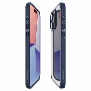 Spigen Ultra Hybrid Suojakuori iPhone 16 Pro Max:lle - sininen