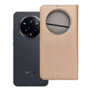 SMART CASE kirjakotelo REALME 14 PRO PLUS kulta