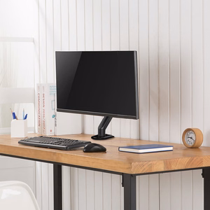 Maclean MC-860N -monitoriteline kaasujousiella, 13"–27", 8 kg, musta