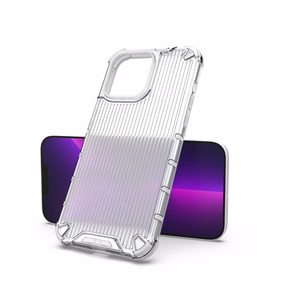 Ombre Protect Suojakuori iPhone 13 Pro:lle panssaroitu vaaleanpunainen ja sininen
