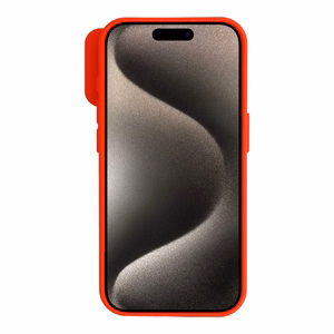 Camshield Soft Suojakuori iPhone 15 Pro Max:lle - punainen