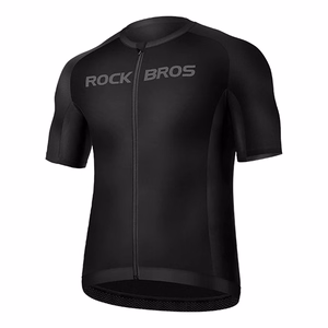 Rockbros 15120002002 lyhythihainen pyöräilypaita M - musta