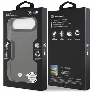 BMW M Kevlar Matt MagSafe Suojakuori iPhone Air:lle - musta