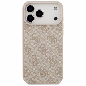 Guess 4G Classic suojakuori mallille iPhone 17 Pro Max / 18 Pro Max – väri: vaaleanpunainen