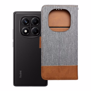 Läppäsuojakuori Xiaomi Redmi NOTE 14 PRO 4G -lle Jeans Book harmaa
