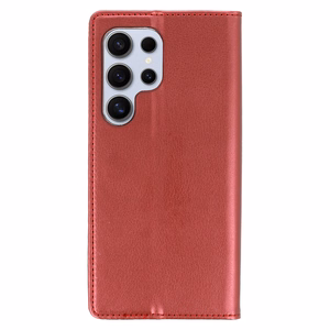Smart Magneto Case for Motorola Edge 40 Pro burgundy