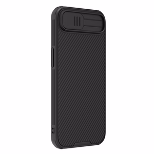 Nillkin Camshield Pro Suojakuori iPhone 16e / 17e:lle - musta