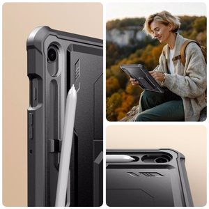 Tech-Protect Kevlar Pro Suojakuori Samsung Galaxy Tab S9 -tabletille - musta