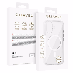 Liavec Pure Suojakuori iPhone 17 - valkoinen
