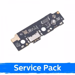 Charging Port Compatible With Xiaomi Redmi A3 With Flex / Silver / (Service Pack)