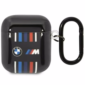 BMW BMA222SWTK AirPods 1/2 suojus musta/musta Multiple Colored Lines