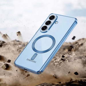 Tech-Protect MagFlex MagSafe -suojakuori Samsung Galaxy S26:lle - läpinäkyvä sininen