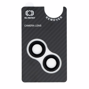 Karkaistu lasi Tel Protect 3D Lens Aramid Series kameralle iPhone 15/15 Plus:lle (linssiä 2 kpl)