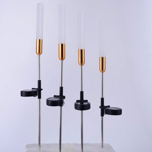Bundle Forever Light Solar LED Lamp SUNARI FLS-72 Crystal lamp round 3000K 600mAh 0,72Wh Ni-MH x2