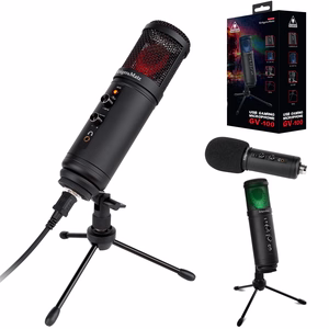 Kruger&Matz Warrior GV-100 -USB-peli- ja vlogausmikrofoni