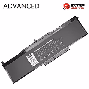 Kannettavan tietokoneen akku DELL VG93N, 6000 mAh, Extra Digital Advanced