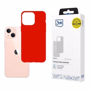 Kotelo iPhone 14 Plus -puhelimelle 3mk Matt Case -sarjasta - punainen
