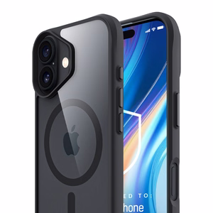 3mk Satin Armor MagCase iPhone 17:lle - musta