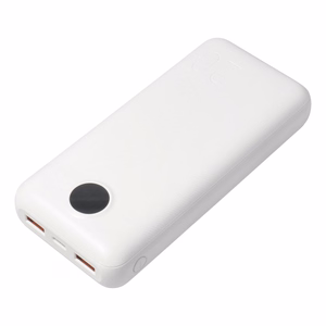 Ulkoinen akku Veger L20S (VP2039PD / W2039PD) PD QC3.0 2A 20W 20000 mAh valkoinen