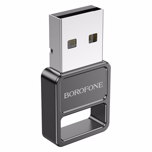 Borofone DH8 Bluetooth 5.1 -sovitin USB, musta
