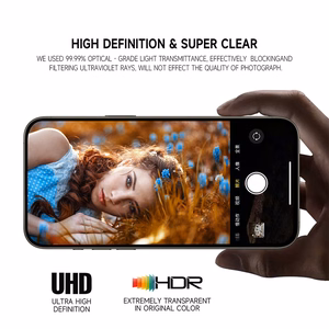 Tempered glass Tel Protect 3D Lens on camera for Iphone 13 Pro/13 Pro Max transparent (lens 3 pieces)