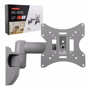 TV Wall Mount Bracket LCD LED Plasma 23-42'' up to 30kg max vesa 200x200 Silver