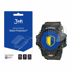 Casio G-SHOCK Mudmaster – 3mk Watch Protection FlexibleGlass älykellon näytönsuoja