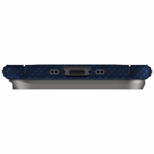 Uniq Keva EDGE Magclick Charging Case for iPhone Air - Blue