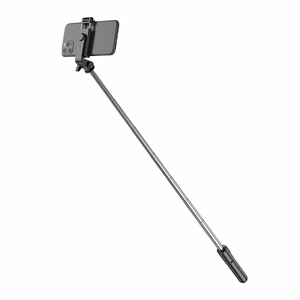 Selfiekeppi WHS1Y teleskooppijalusta 1m puhelinpidikkeellä - musta