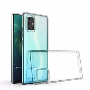 Puhelimen suojakuori 2 mm BOX Samsung A71 kirkas