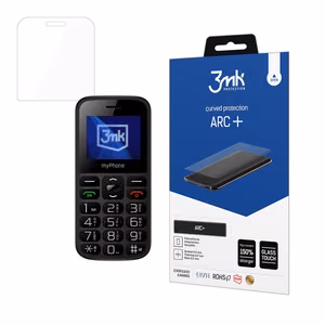 MyPhone Halo A – 3mk ARC+ puhelimen näytönsuoja