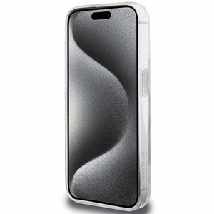 Karl Lagerfeld KLHMP15SHMRSKHH iPhone 15 6.1" white/white hardcase Ring Stand Karl Head MagSafe