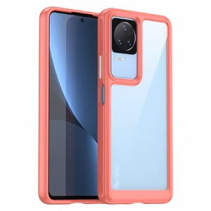 Outer Space Case Xiaomi Poco F4 5G kansi joustava runko punainen