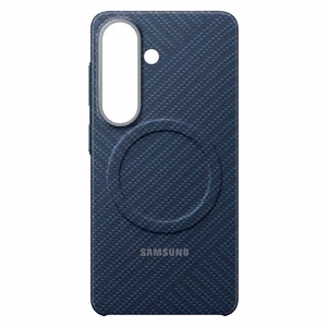 Samsung Carbon Magnet -suojakuori Samsung Galaxy S26:lle, MagSafe-yhteensopiva - sininen