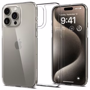 Spigen Airskin Hybrid Suojakuori iPhone 15 Pro Max:lle - Kirkas