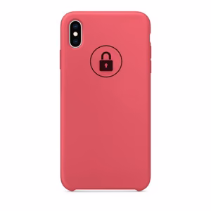Puhelimen suojakuori silikoni iPhone X (XS) / Hibiscus / pakkauksessa