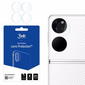 Huawei P50 Pocket (Front) – 3mk Lens Protection kameran linssinsuoja