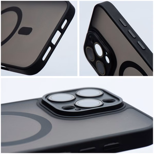 Kotelo mallille Samsung S26 FE / S25 FE Variete Mag Cover MagSafe-yhteensopiva (väri: musta)