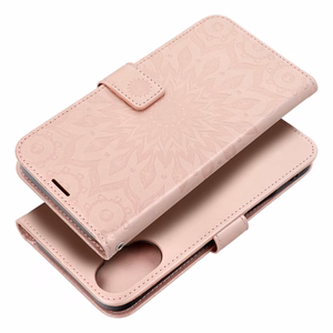 MEZZO kirjakotelo IPHONE 16 Plusille mandala ruusukulta