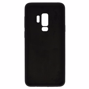 Silicone Lite Suojakuori Samsung Galaxy S9 Plus - musta