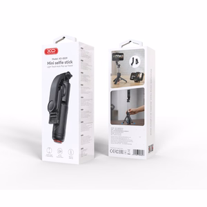 XO selfie stick Bluetooth tripod SS39 black detachable stand for phone 70cm
