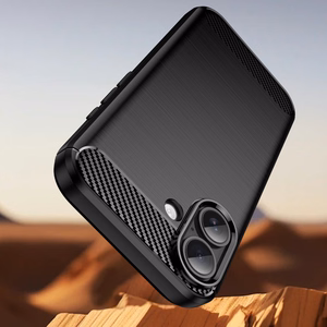 Carbon Suojakuori iPhone 17:lle - Musta