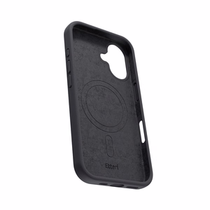 Etteri Silicone Mag case for iPhone 16 6,1" black