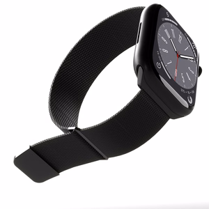 Puro Milanese Ruostumaton teräs Apple Watch ranneke 38/40/41mm - Musta