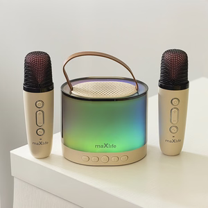 Maxlife Bluetooth Karaoke-kaiutin MXKS-200 Vaaleanpunainen