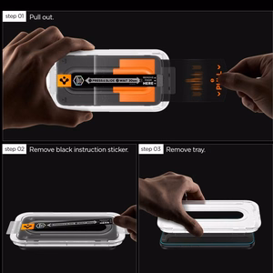 Spigen Glas.tR "EZ Fit Pro" Tempered Glass 2-pack for Samsung Galaxy S25 FE