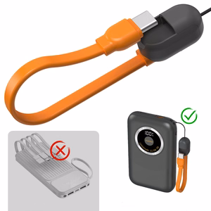 Tehopankki Dudao K21 Mini 10000mAh 22.5W USB-A / USB-C - harmaa