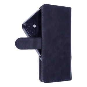 Flip case for iPhone 6 PLUS / 7 PLUS / 8 PLUS / XS MAX / 11 PRO MAX / Samsung S20 FE / S21 FE / S10 PLUS / A10 / A32 / A54 / Xiaomi 12 LITE / Huawei P30 PRO Common Book size L blue