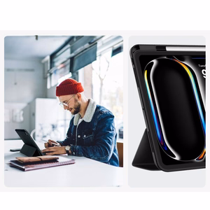 Tech-Protect SC Pen Suojakuori iPad Pro 13 7 / 8 / 2024-2025:lle - Musta