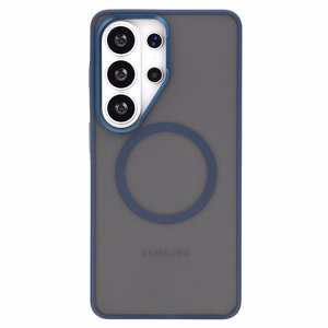 Liavec Soft Case Metal Frame Samsung Galaxy S26 Ultra Sininen